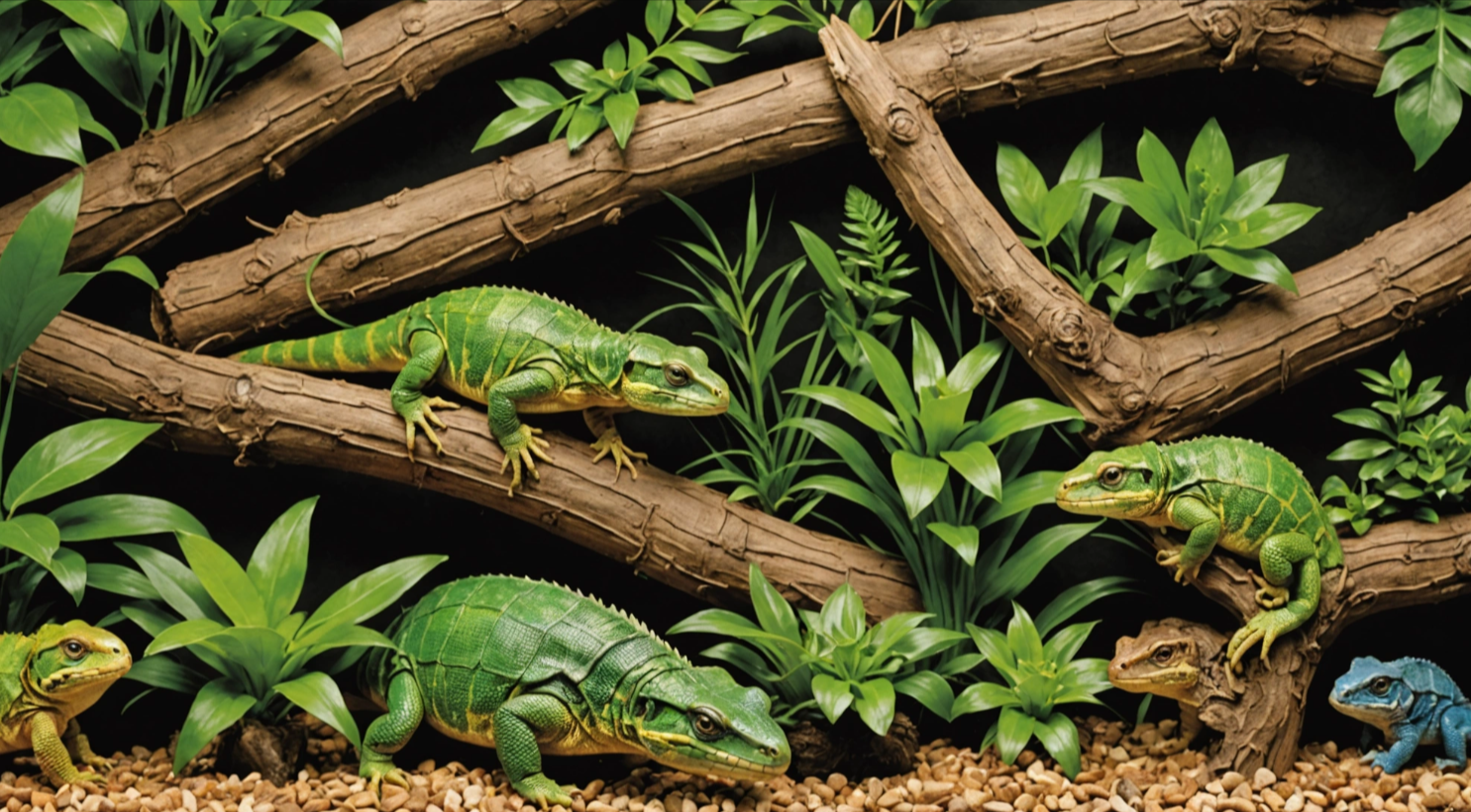 How to Set Up a Naturalistic Habitat for Pet Reptiles